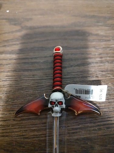 Glass Baron ~ Skull Sword D4 967-S - Picture 2 of 7