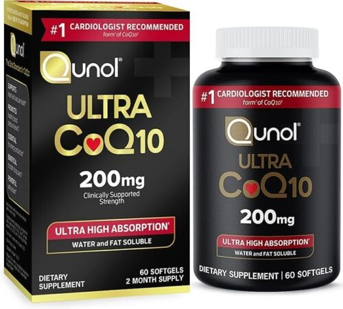 Qunol Coq10 200Mg Softgels, Ultra Coq10 - Ultra High Absorption Coenzyme Q10 Sup - Picture 16 of 24