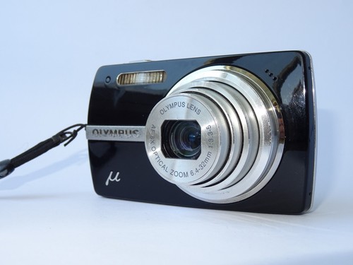Olympus Mju 820 8.0Mp 5x Digital Camera +Charger Black Tested Working+xd card - Picture 12 of 17