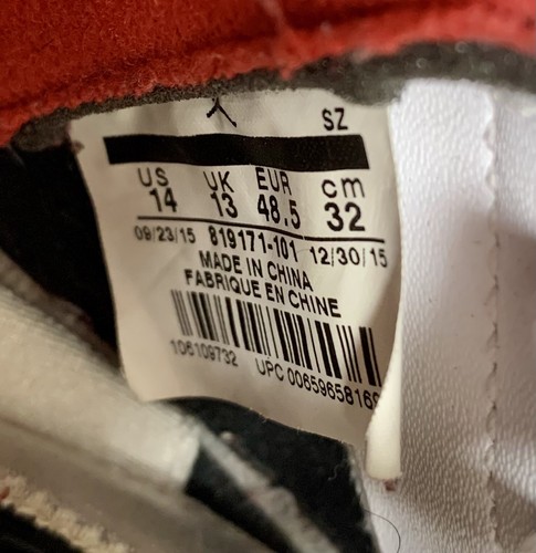 Jordan 5 Low Fire Red 2016 Size 14 Sneakers - Picture 19 of 19