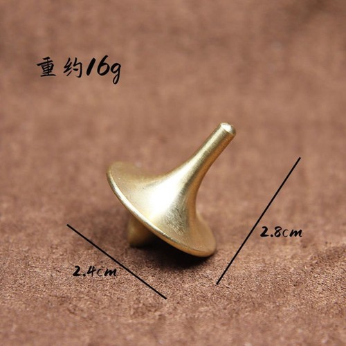 Inception Brass Spinning Top Fidget Inception Totem Gyroscope spin top - Picture 5 of 9