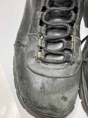 Herren Harley-Davidson Slash 93062. Schwarze Leder Motorrad Reißverschluss Stiefel Größe 10 - Bild 11 von 20