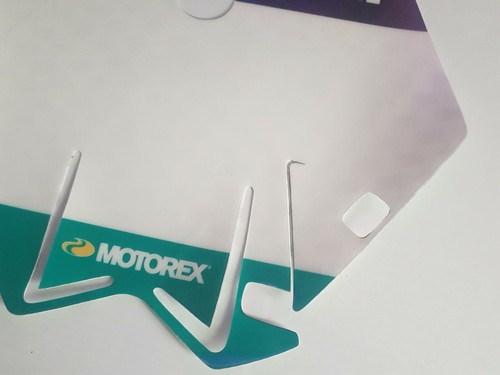 Nummerntafel Aufkleber Sticker passend für EXC 125 150 200 250 300 350 400 450 525 2004-07 - Bild 3 von 5