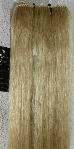 Double Weft Human Hair Extensions Sew in Weave Real Remy Hair Weft Bundle 100gr - Picture 48 of 70