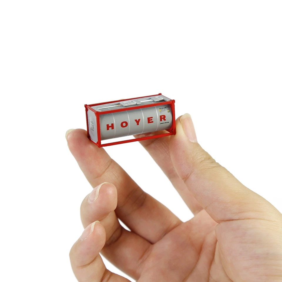 Evemodel N Scale 20ft Oil Tank Container 1:160 20' Tanktainer Model Train C15023 - Image 4 of 4