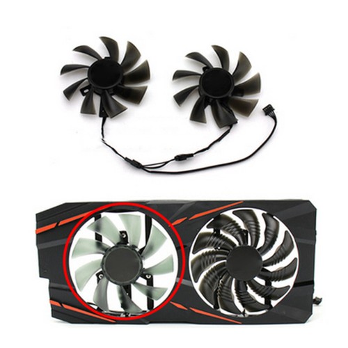 Graphics Card Cooling Fan for Gigabyte GTX1060 1070 T129215SU / PLD09210S12HH - Picture 12 of 22