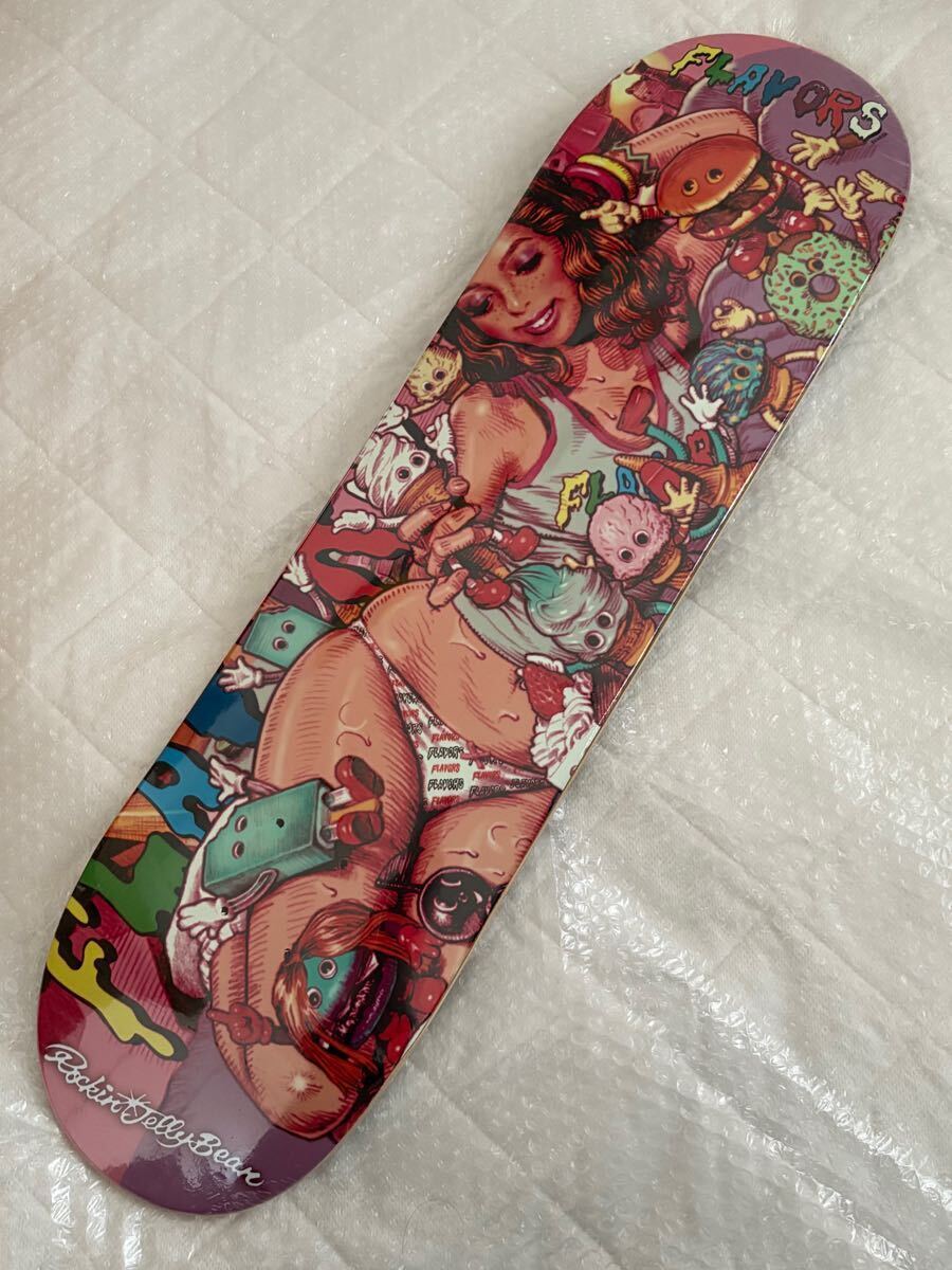 Rockin' Jelly Bean Skate Deck Flavors Kaieda Erostika Rockin' Jelly Bean Skate Deck Flavors Kaieda Erostika