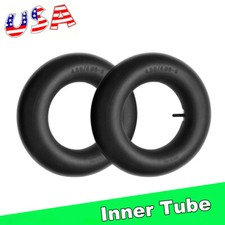 2PCS 4.00-6'' Heavy Duty Inner Tube 4.10/3.50-6 4.10-6 145/70-6 Rubber Interior