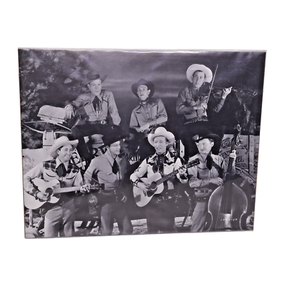 #ad #ad Roy Rogers Sons Of The Pioneers Black And White Reproduced Photo Print 11quot; x 14quot; $24.99