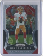 JIMMY GAROPPOLO 2019 Panini Prizm Base Card #252 49ERS