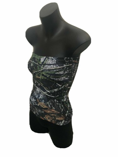 Multi-use Stretch Strapless Boob Tube Crop Top Singlet Sleeveless Face Cover - Picture 103 of 138