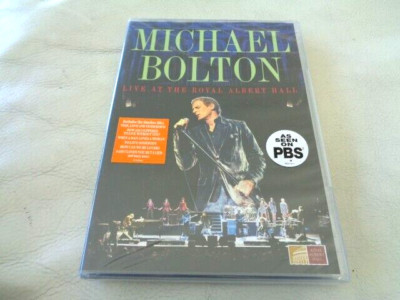Michael Bolton NEW DVD Live At The Royal Albert Hall NTSC-All Region DTS Sound
