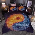 Water-fire boundary 3D Print Duvet Quilt Doona Covers Pillow Case Bedding Sets