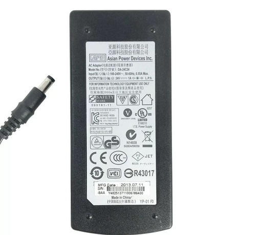 Adattatore di alimentazione APD 24V originale per scanner documenti Xerox DocuMate 3115 3125 152i - Foto 5 di 5
