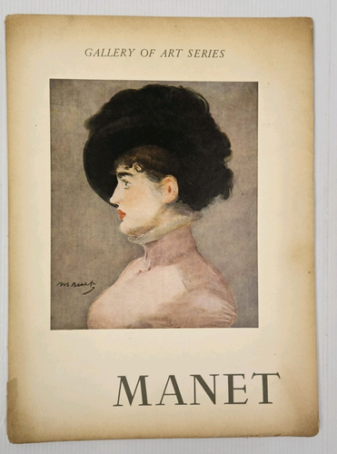 LOT 6 Full Color Prints Abrams Art Book 1950s VanGogh Monet Manet Rembrandt Goya - Picture 2 of 19