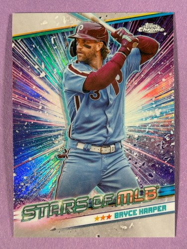 2024 Topps - Stars of MLB Chrome Inserts | COMPLETE YOUR SET | Combined Shipping - Picture 12 of 93