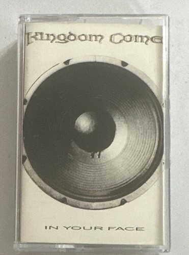 Kingdom Come - In Your Face - Cassette Tape Hard Rock / Metal EX / EX - Picture 2 of 7