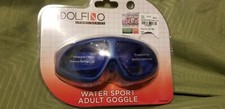 Dolfino Adult Sport Series Swim Goggles with UV Protection PC Lenses