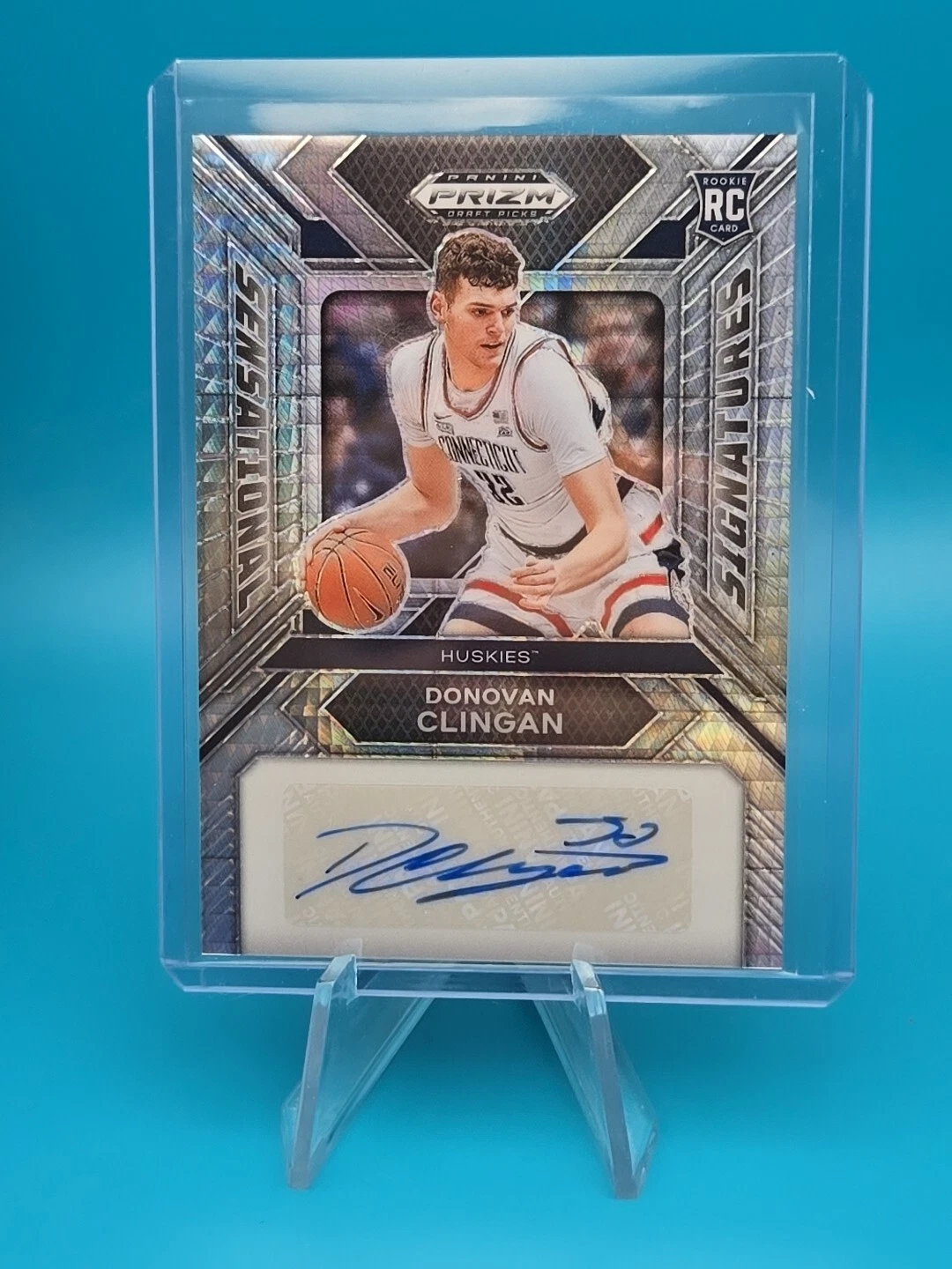 DONOVAN CLINGAN - 2024 Prizm Draft Sensational Signatures ROOKIE HYPER AUTO