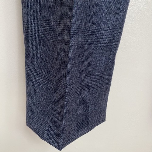 Tommy Hilfiger Houndstooth Plaid Wool Trouser Slim Pants Mens 34 X 30 - Picture 3 of 10