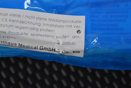 Original VW first aid kit 5K0860282A first aid kit first aid bag 01/2020 - Picture 2 of 3