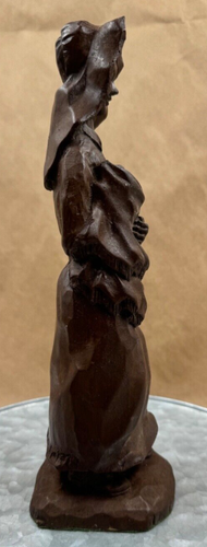 Mid-West Crafts Pikeville Ky Handcarved Mother With Child Figurine - Picture 2 of 6