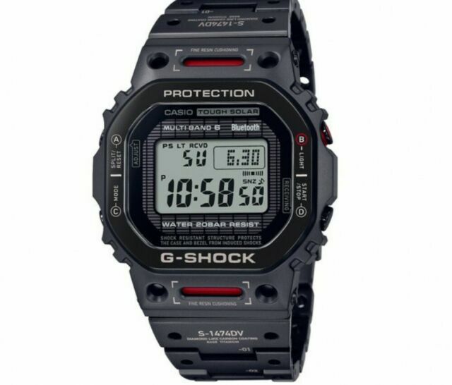 Casio G-Shock GMW-B5000TVA-1JR 43.2mm Titanium Case with Black Titanium  Band Men's Watch for sale online | eBay
