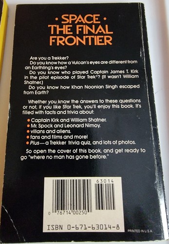 Star Trek Mass Mkt Papiertaschen. Fakten und Trivia. Quiz Bk, Monster von - Bild 9 von 9