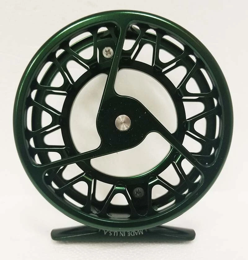 CARRETE GALVAN BROOKIE B 0/1 CLICK FLY VERDE PARA 0 O 1 WT FLY ROD - NUEVO Foto 2 de 4