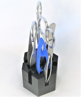 Tweezer Rack Stand Forceps Scissors Tools Organizer Biology