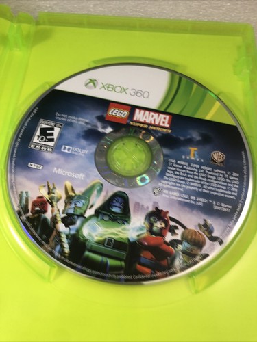 LEGO Marvel Super Heroes (Microsoft Xbox 360, 2013) No Manual - Picture 4 of 5