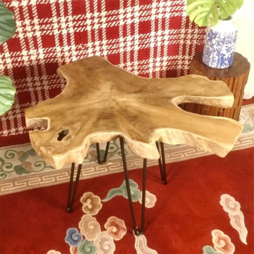 Handmade Furniture And Rustic Live Edge Teak Roots Coffee Table Home Decor Gift - Picture 4 of 6