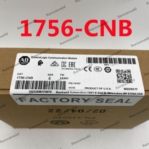 New AB 1756-CNB SER E ControlLogix Communication Module NEW Factory Sealed 2022