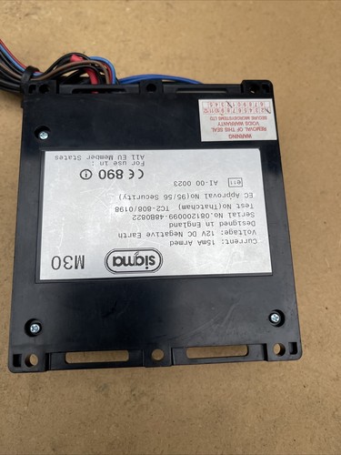 SUBARU LEGACY LOADING DOOR LOCK SECURITY CONTROL UNIT OEM 081200099, TC28080198 - Imagen 4 de 8