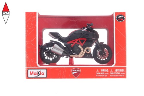 MODELLINO MAISTO DUCATI DIAVEL CARBON 1/18 - Afbeelding 1 van 3