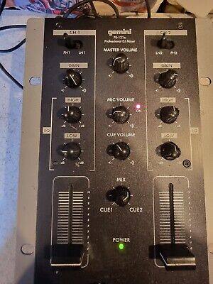 Gemini Ps-121x Professional Dj Mixer | eBay Gemini Ps-121x Professional Dj Mixer | eBay