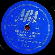 Phil Harris Dark Town Poker Club / Jelly Bean 78 PLAY GRADED Fully Tested