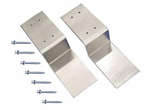 Drop Open Bar Security Door Lock Bracket Brackets Fits 2x4 Boards Aluminum For Sale Online Ebay