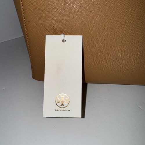 Tory Burch Emerson Top Zip Tote $345 Preowned Cardamom Excellent Condition Work - Picture 3 of 22