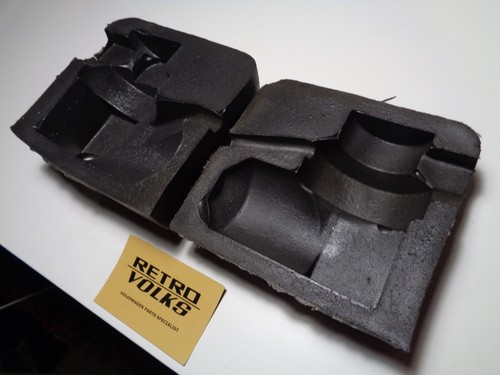 VW Mk2 Golf Jetta - Central Locking C/L Pump Foam Cover Housing (Both Sections) - Picture 8 of 12