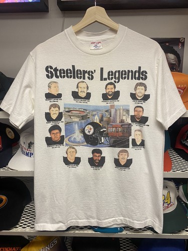 Vintage Pittsburgh Steelers Legends T-Shirt Adult Size Medium
