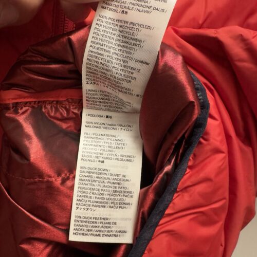 J. Lindeberg NEW Men's Sz XXL Cliff Light 700 Duck Down Zip Red Golf Vest Jacket - Picture 6 of 7