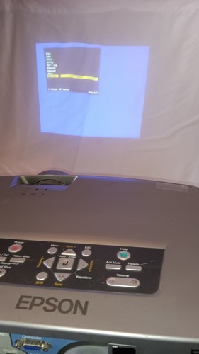 Epson EMP-7850 LCD-Projektor mit Fernbedienung getestet und funktionsfähig - Bild 8 von 10