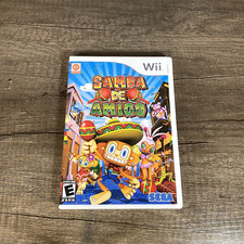 Samba de Amigo (Nintendo Wii, 2008) Complete, CIB. Tested