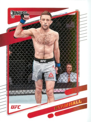Ryan Hall 2022 Panini Donruss UFC Debut Edition 1st MMA Card #177 Featherweight - Picture 1 of 2