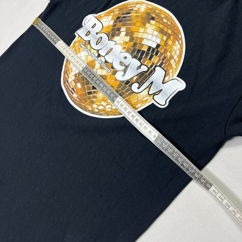 Boney M Music Band Tour Australia 2024 Casual T Shirt Mens Medium M Slim Fit - Picture 7 of 9