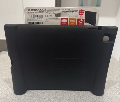 Vibe Audio Tablet Case , Ipad 2/3 , Slick Grip , Black - Afbeelding 2 van 2
