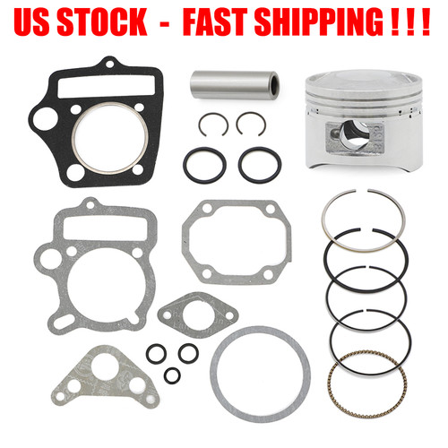 54mm FOR 125CC SSR Roketa Taotao Baja Coolster Jetmoto PISTON RINGS GASKETS KIT - Bild 1 von 11