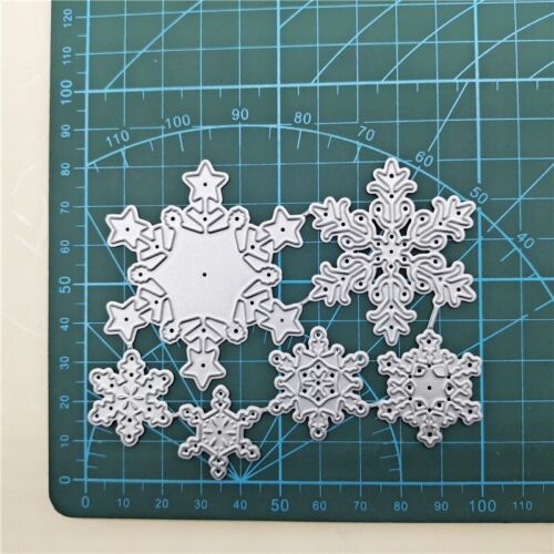 Christmas Snowflake Metal Cutting Dies Stencil Scrapbooking Embossing Craft )+ - Picture 8 of 12