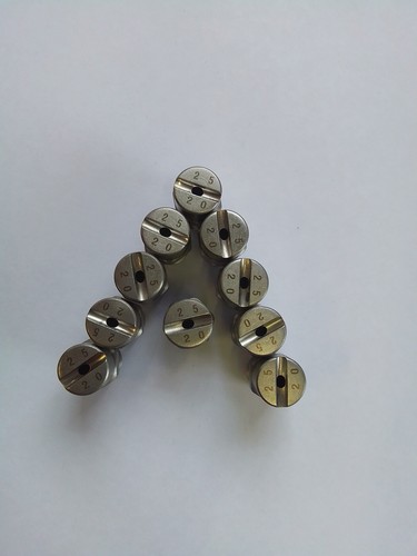 1 Flat Fan 1/4" Spray Nozzle 6520 StainlessSteel 304 Pressure Water Washer Jet - Picture 7 of 13